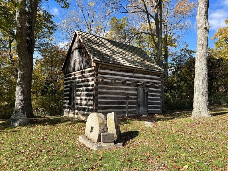 Flour Mill Stones Marker. Click for full size. Flour Mill Stones Marker image. Click for full size.