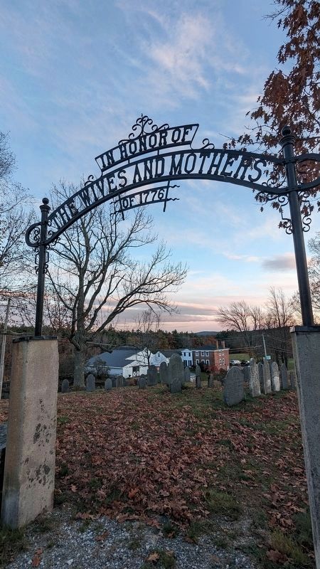 Village Cemetery Arch image. Click for full size.
