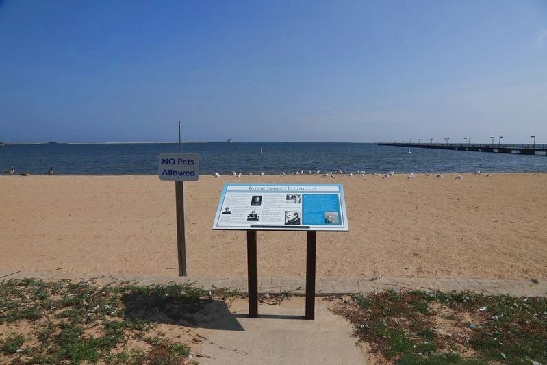 Judge James H. Lincoln Marker image. Click for full size.