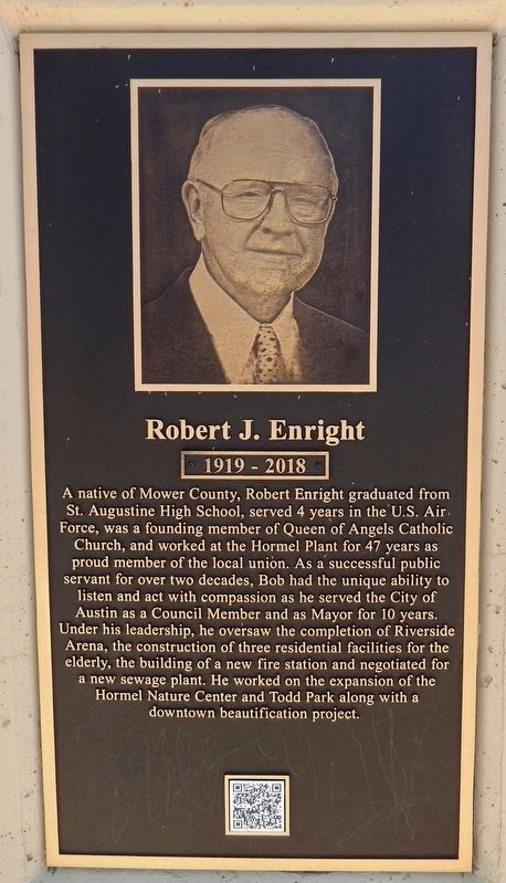 Robert J. Enright Marker image. Click for full size.