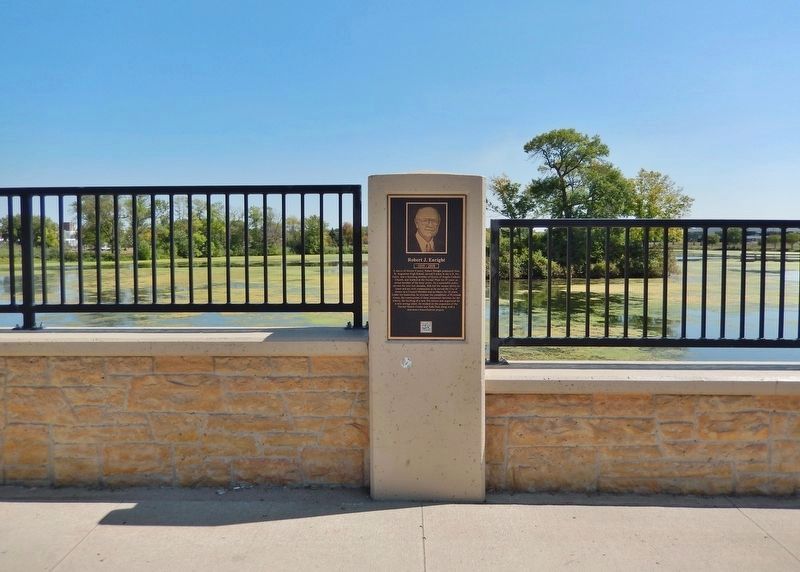 Robert J. Enright Marker. Click for full size. Robert J. Enright Marker image. Click for full size.