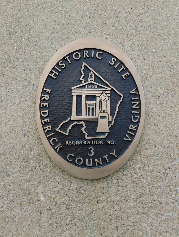 Frederick County Historic Site Plaque image. Click for full size.