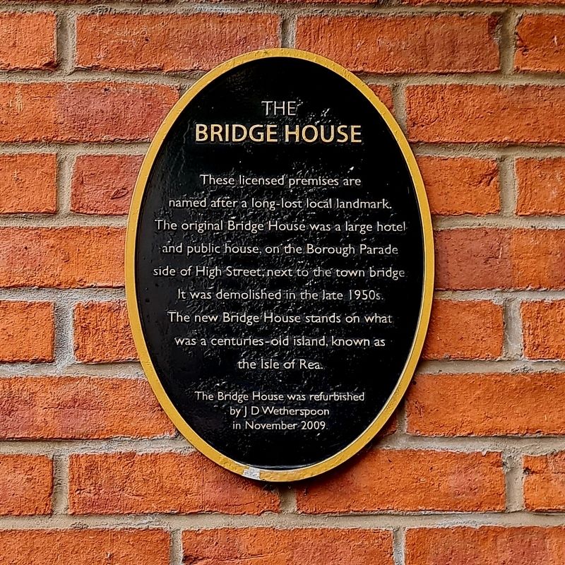 The Bridge House Marker image. Click for full size.