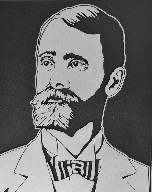 Marker detail: Lyman D. Baird. Click for full size. Marker detail: Lyman D. Baird image. Click for full size.