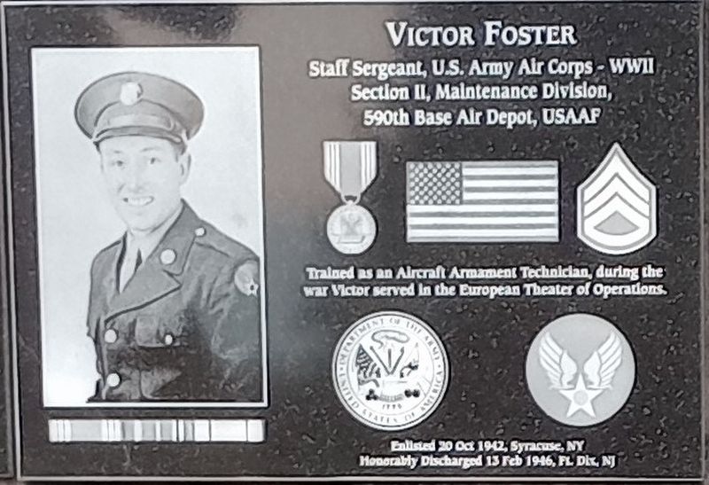 Victor Foster Marker image. Click for full size.