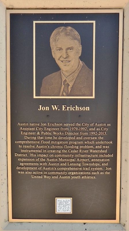 Jon W. Erichson Marker image. Click for full size.