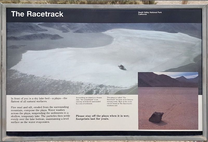 Racetrack Marker. Click for full size. Racetrack Marker image. Click for full size.