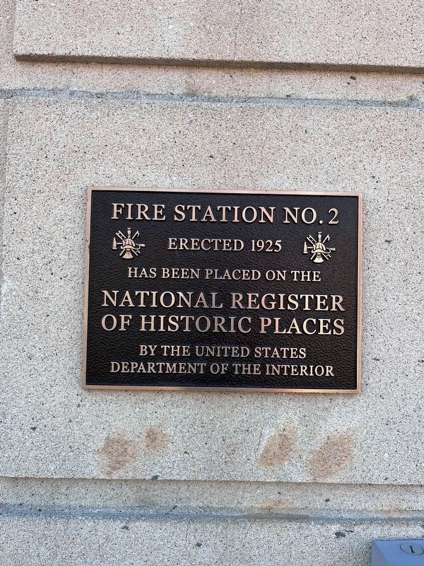 Fire Station No. Marker image. Click for full size.