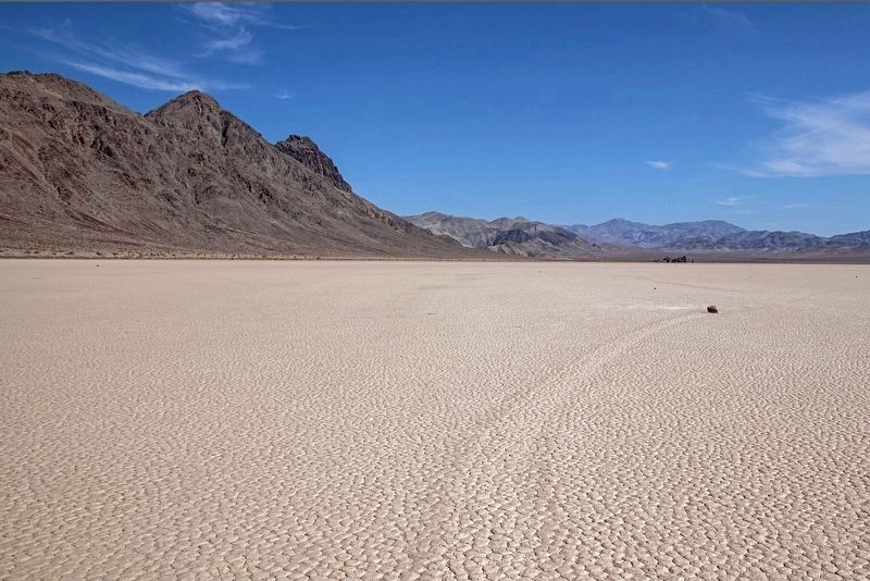 The Racetrack Playa. Click for full size. The Racetrack Playa image. Click for full size.