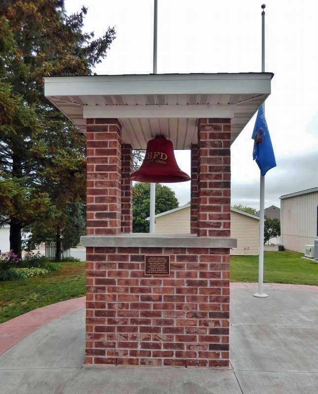 Benton Fire Bell Monument image. Click for full size.