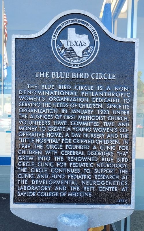The Blue Bird Circle Marker image. Click for full size.