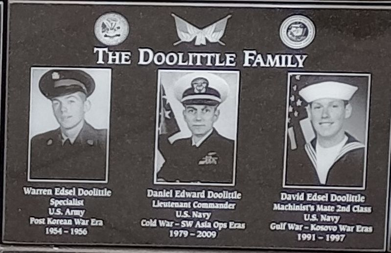 The Doolittle Family Marker image. Click for full size.