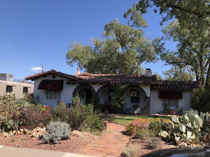 536 Hermosa Dr. Marker. Click for full size. 536 Hermosa Dr. Marker image. Click for full size.