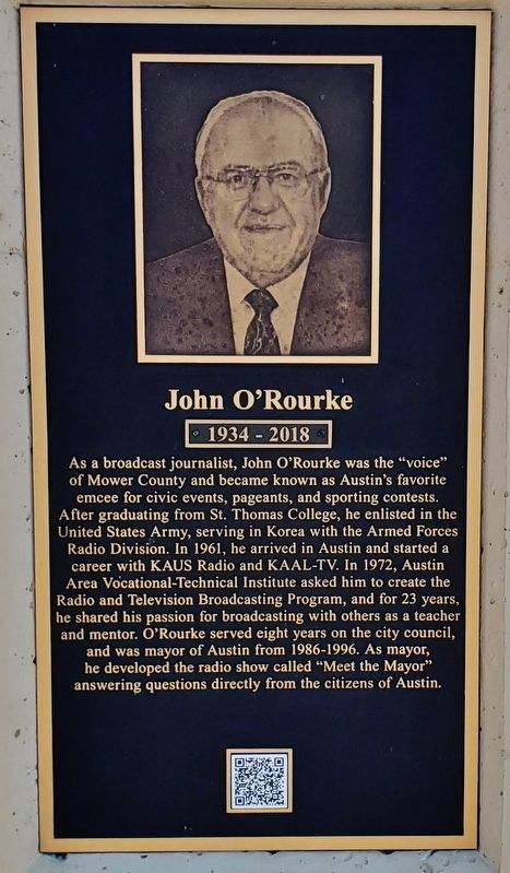 John O'Rourke Marker image. Click for full size.
