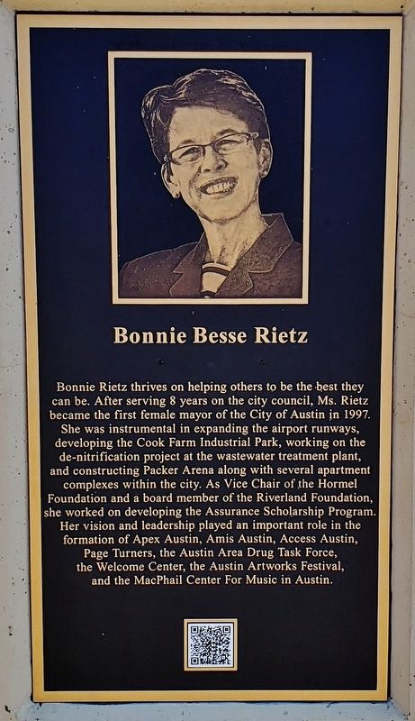 Bonnie Besse Rietz Marker image. Click for full size.