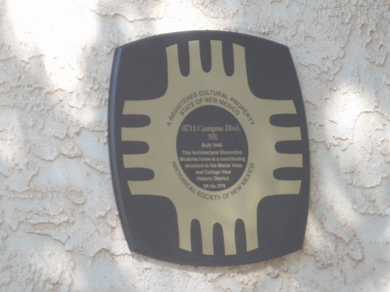 3711 Campus Blvd. NE Marker image. Click for full size.