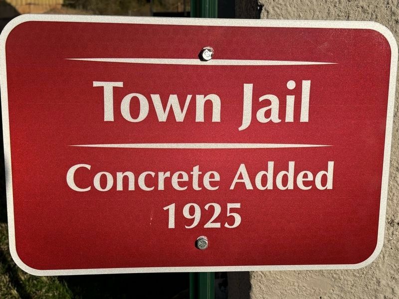 Town Jail Marker image. Click for full size.