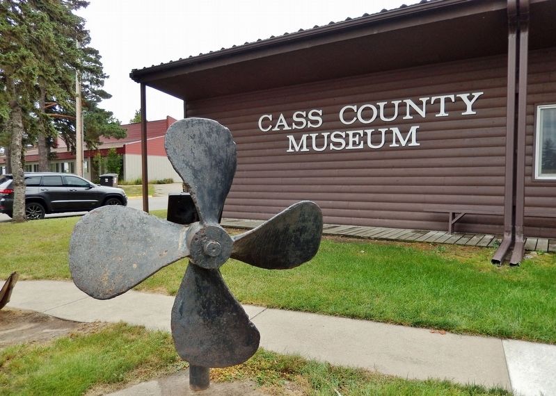 Propeller of Chief of Duluth image. Click for full size.