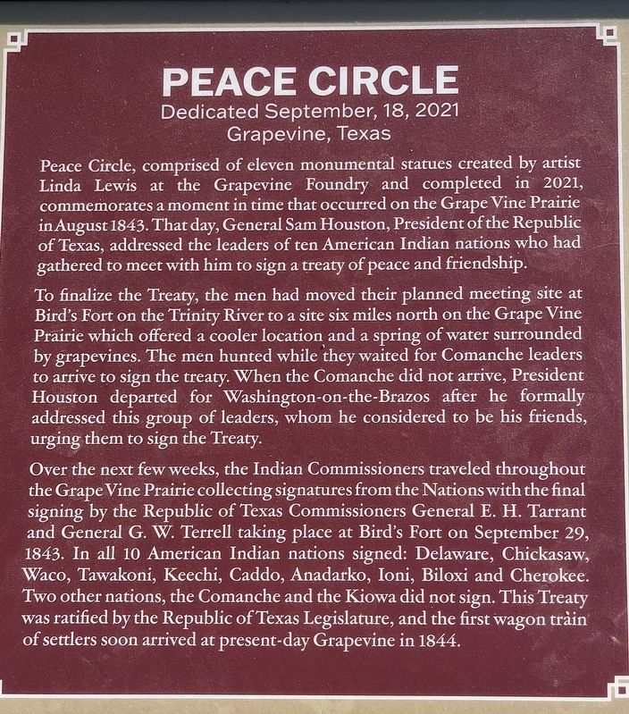 Peace Circle Marker image. Click for full size.