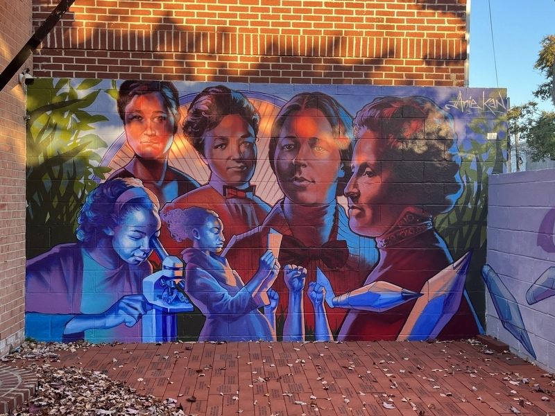 Mural on the grounds of the NAUW. Click for full size. Mural on the grounds of the NAUW image. Click for full size.