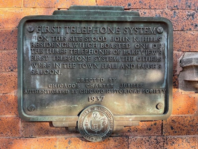 First Telephone System Marker image. Click for full size.