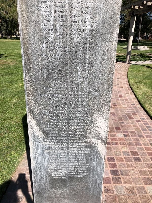 Bataan Memorial (200th, Battery B, Albuquerque (continued)) image. Click for full size.