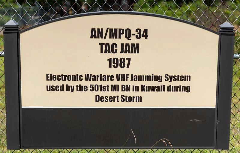 AN/MPQ-34 Tac Jam Marker image. Click for full size.