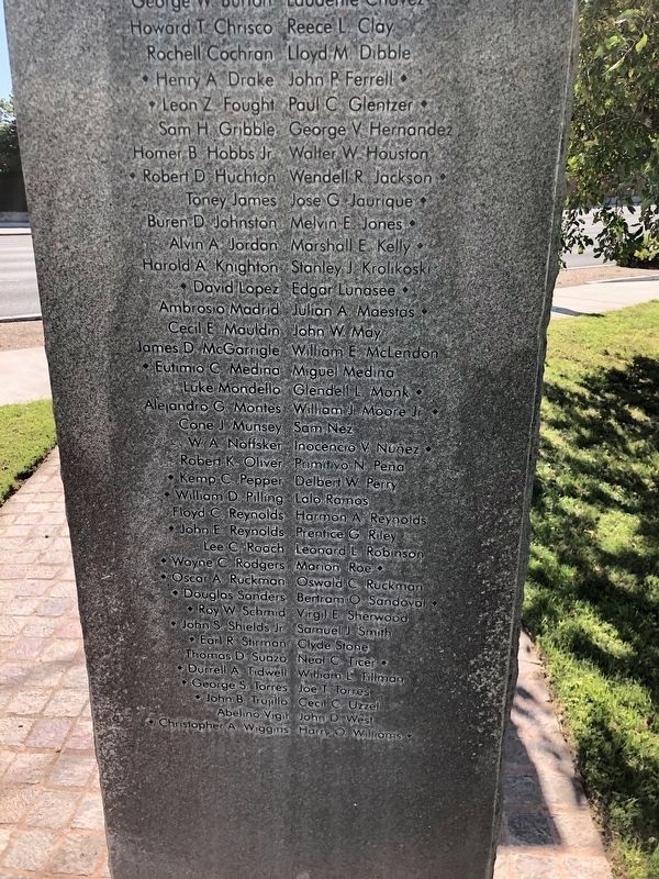 Bataan Memorial (200th Battery E, Clovis (continued)) image. Click for full size.