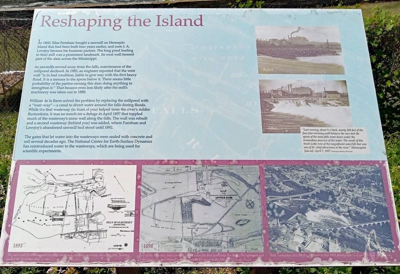 Reshaping the Island Marker image. Click for full size.