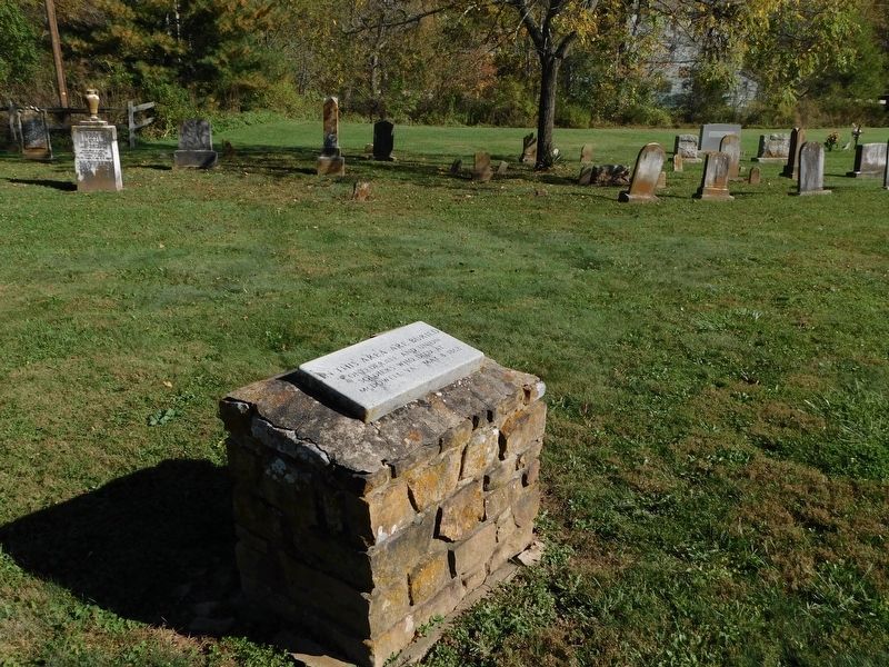 Church Cemetery Located Across Route 250 image. Click for full size.