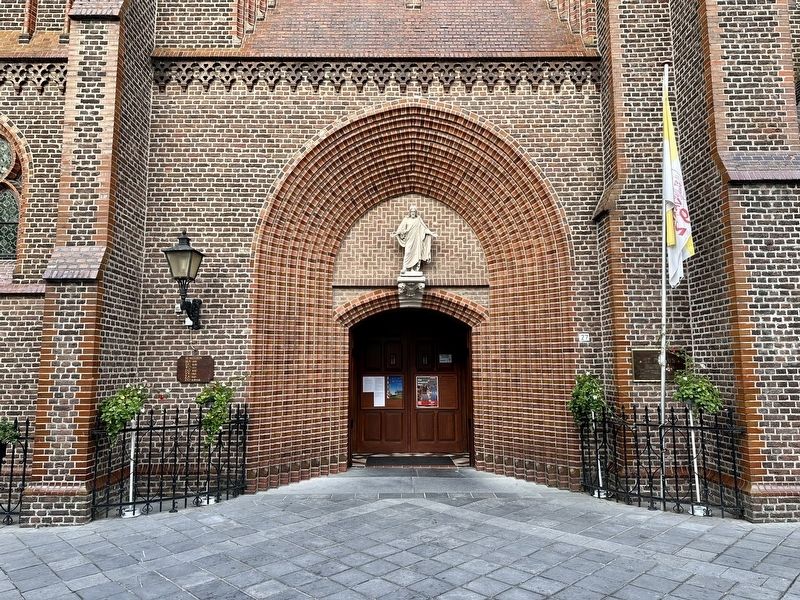 Church entrance image. Click for full size.