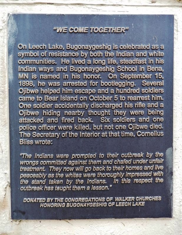 "We Come Together" Marker image. Click for full size.