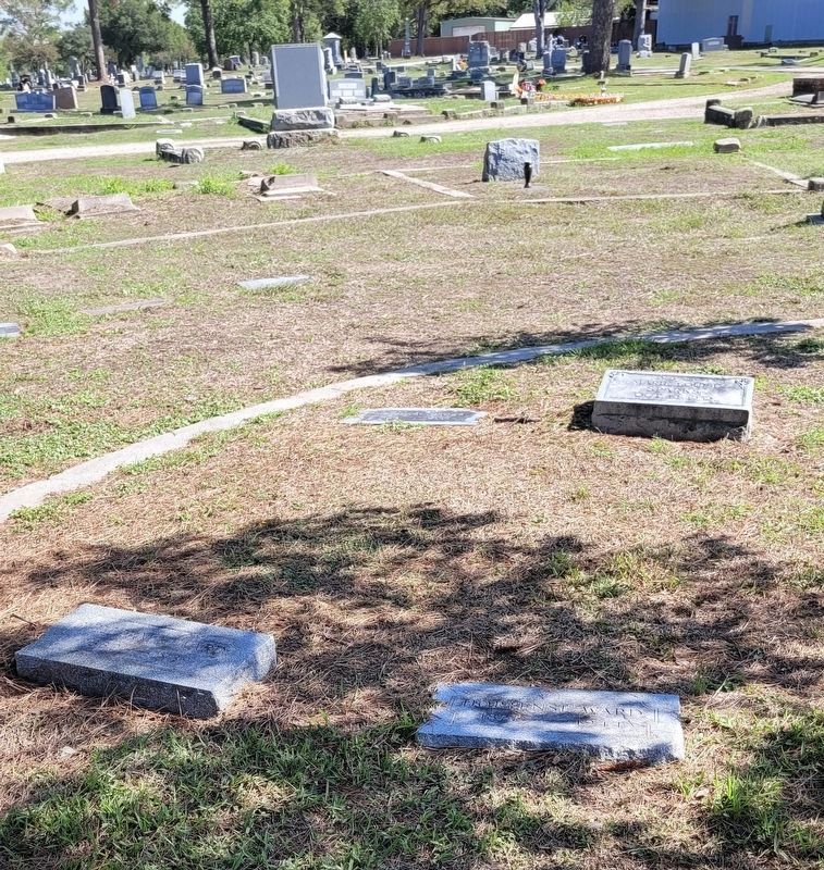 Hortense Ward grave marker. Click for full size. Hortense Ward grave marker image. Click for full size.