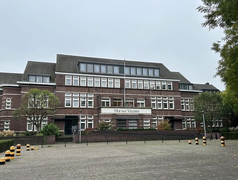 Hof van Veldeke - formerly the U.S. Ninth Army Headquarters, and before that, Veldeke College image. Click for full size.