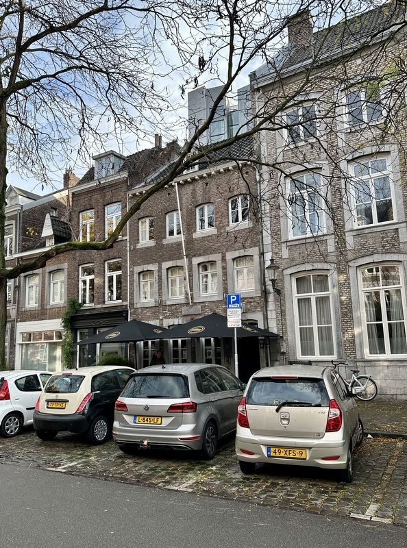 Battle of Maastricht 13th Infantry Regiment Memorial - wide view image. Click for full size.