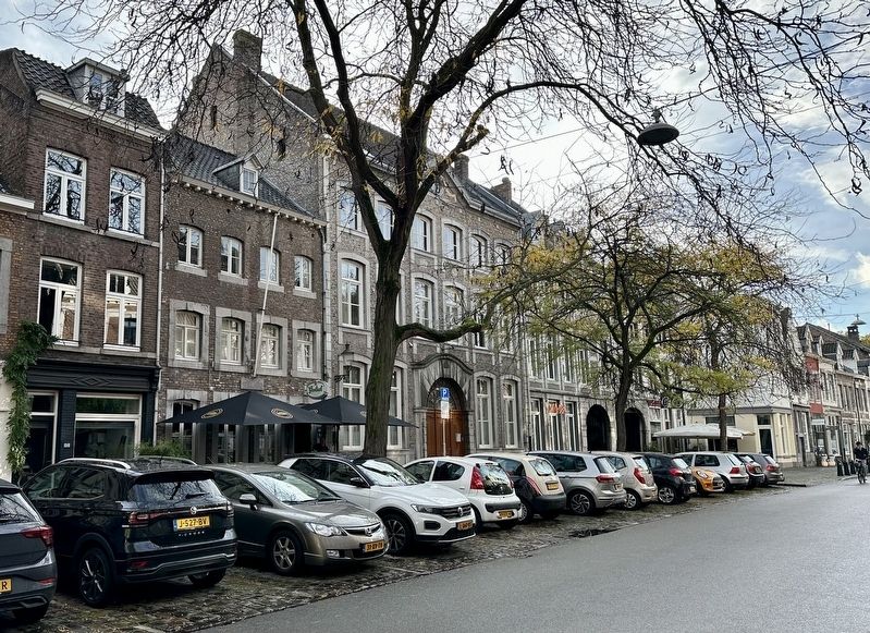 Battle of Maastricht 13th Infantry Regiment Memorial - wider view image. Click for full size.