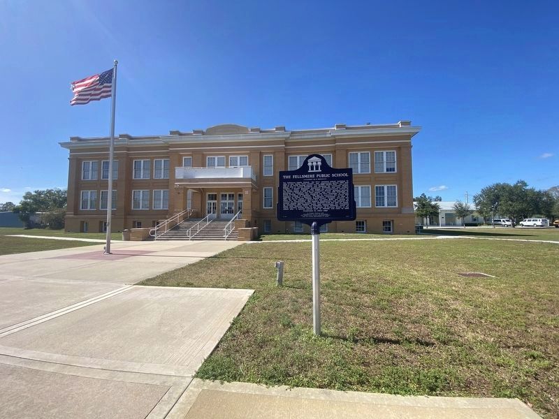 The Fellsmere Public School Marker image. Click for full size.