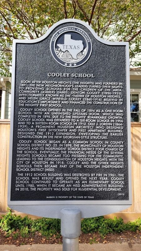 Cooley School Marker. Click for full size. Cooley School Marker image. Click for full size.