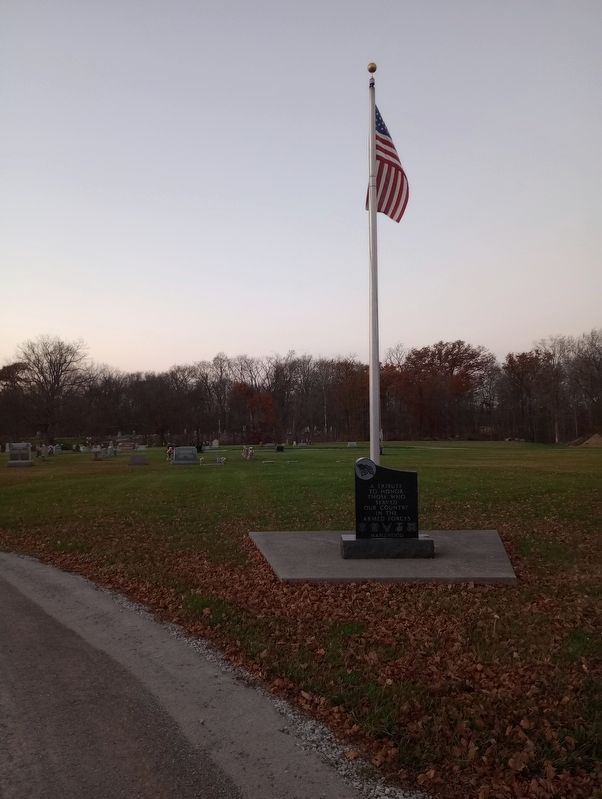 Maplewood Cemetery Veterans Memorial. Click for full size. Maplewood Cemetery Veterans Memorial image. Click for full size.