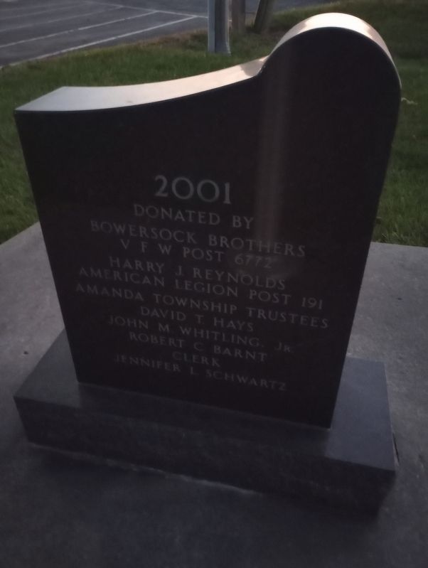 Hartford Cemetery Veterans Memorial. Click for full size. Hartford Cemetery Veterans Memorial image. Click for full size.