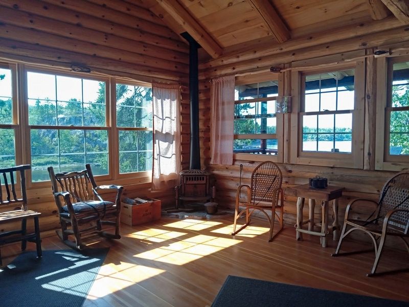 Interior of the American Plan Cabin image. Click for full size.