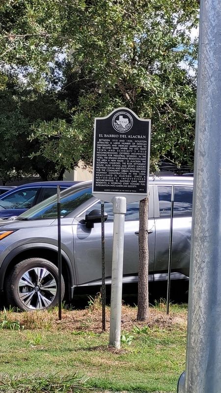 El Barrio del Alacrán Marker. Click for full size. El Barrio del Alacrán Marker image. Click for full size.