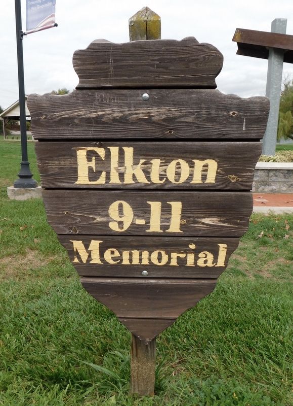 Elkton 9-11 Memorial image. Click for full size.