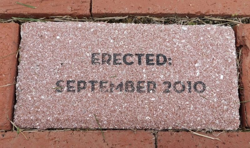 Erected: September 2010 image. Click for full size.