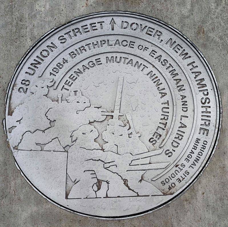 Original Site Of Mirage Studios Marker image. Click for full size.