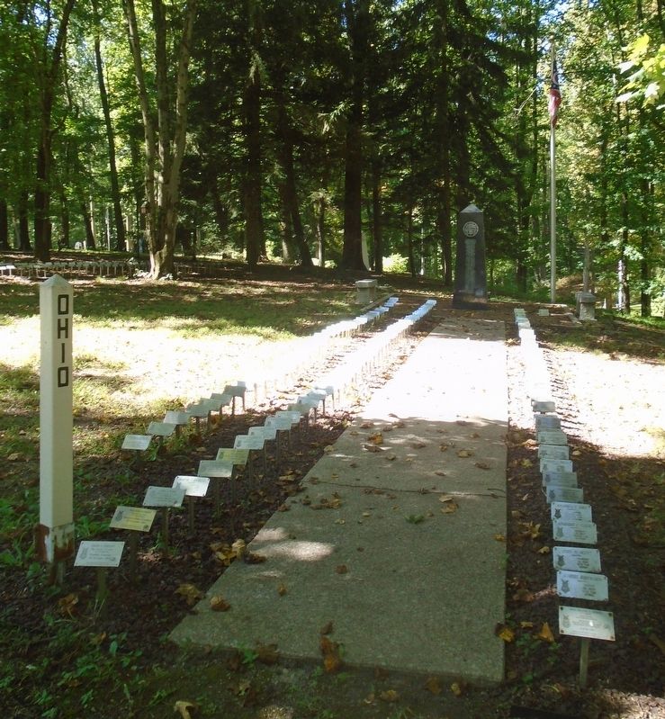 Ohio Medal of Honor Recipients Memorial Plaza image. Click for full size.