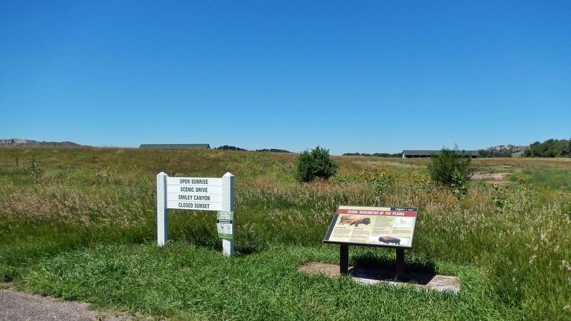Bison: Behemoths of the Plains Marker. Click for full size. Bison: Behemoths of the Plains Marker image. Click for full size.