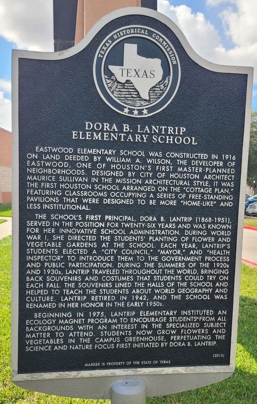Dora B. Lantrip Elementary School Marker image. Click for full size.