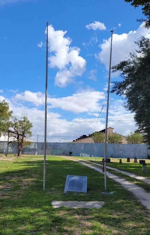 The Evergreen Cemetery and Marker image. Click for full size.