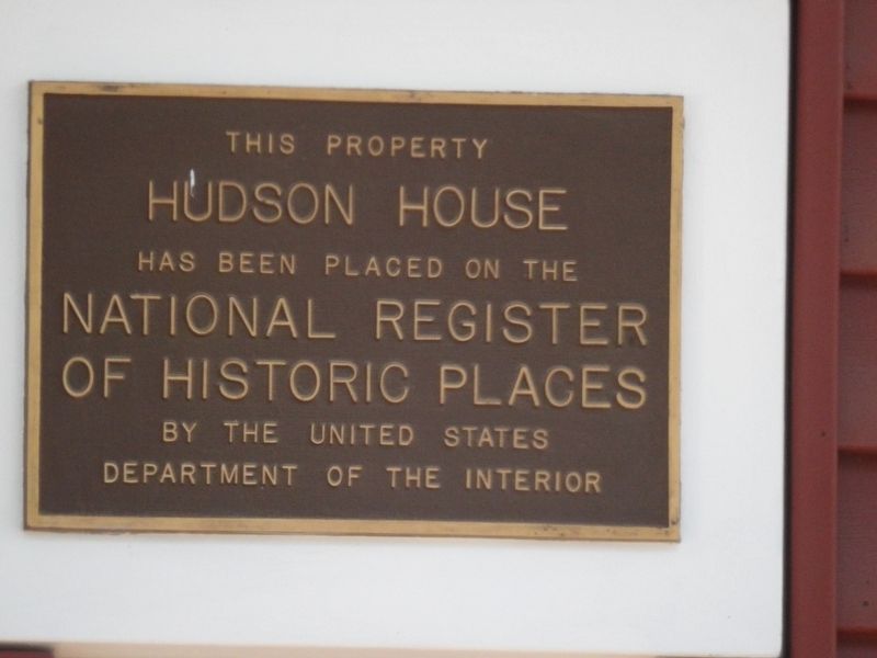 National Register of Historic Places Plaque. Click for full size. National Register of Historic Places Plaque image. Click for full size.